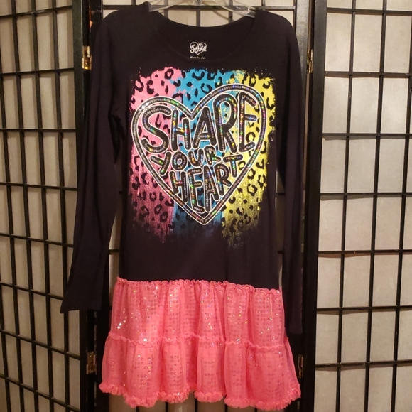 Justice Other - Justice Size 14 Dress/Top with Ruffled Bottom